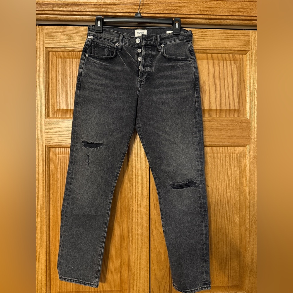 Citizens Of Humanity Charcoal Emerson Button Fly Jeans